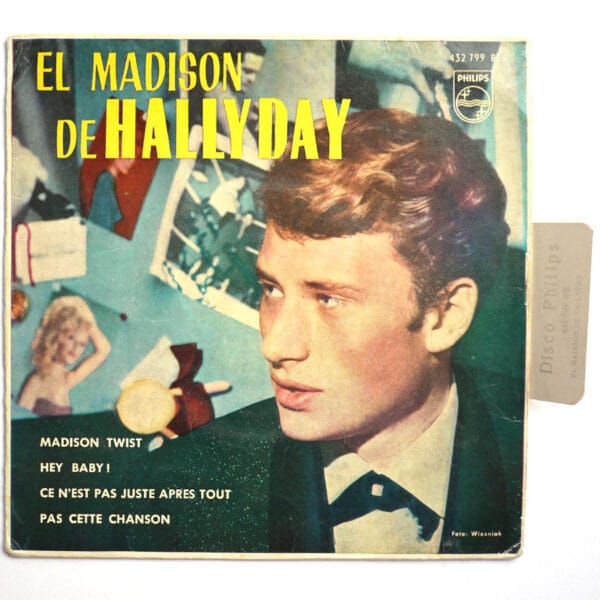 EL MADISON DE HALLYDAY  (Vinyle ROSE !) - Image 4