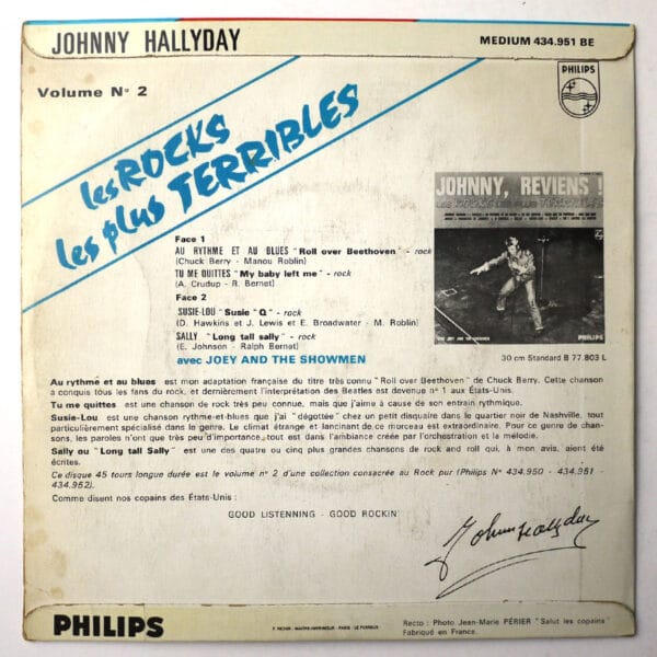 LES ROCKS LES PLUS TERRIBLES (Vol. 2) - Bande ROUGE - Image 2