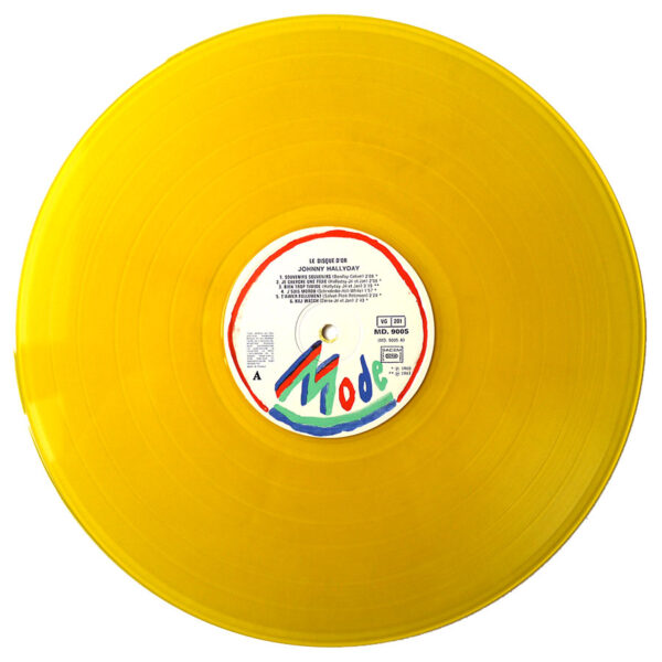 LE DISQUE D’OR (Vinyle JAUNE ! ! ! )