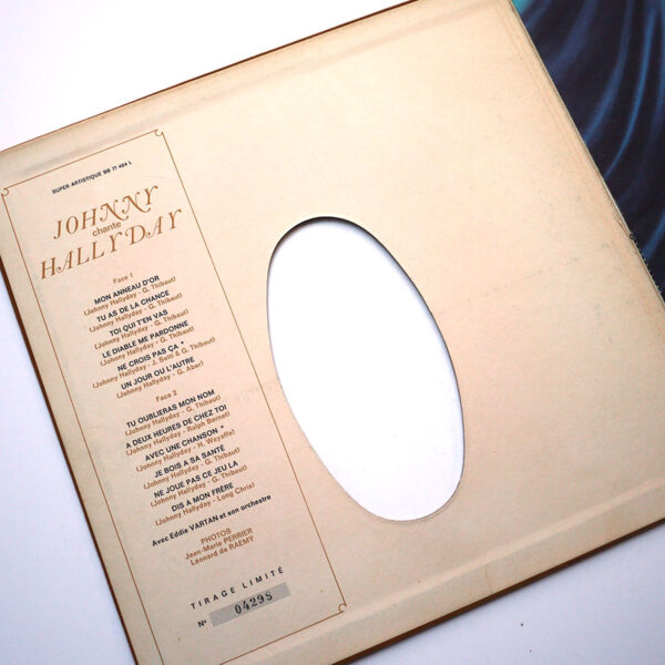 JOHNNY CHANTE HALLYDAY (Le Velours … ORIGINAL !) - Image 3