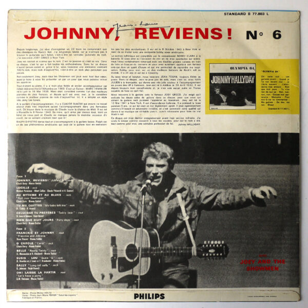 JOHNNY, REVIENS ! (Les rocks les plus terribles) – Réédition Label Bleu - Image 2