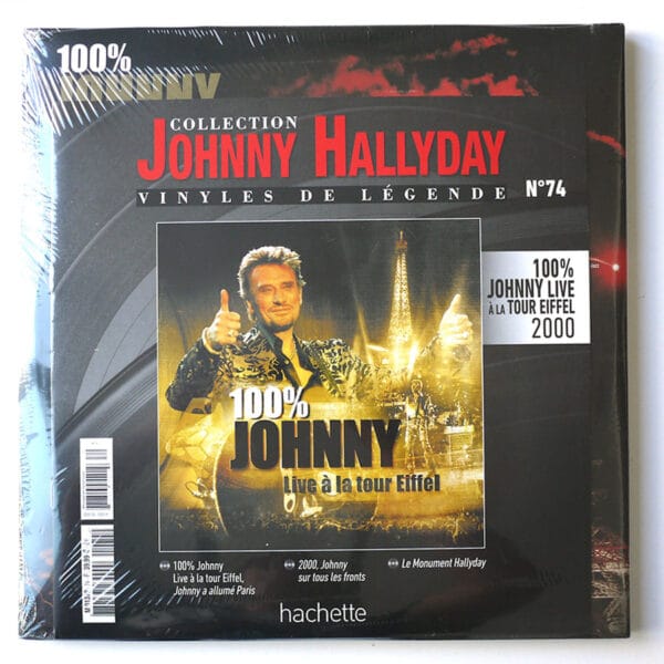 100% JOHNNY LIVE A LA TOUR EIFFEL (4 LP - Collection Hachette) - Image 2