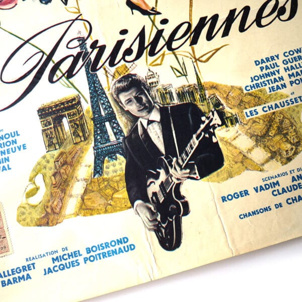 LES PARISIENNES (Affichette Belge Original de 1961) - Image 2