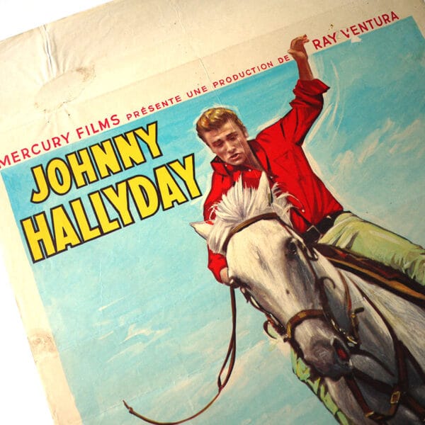 D'OU VIENS-TU JOHNNY ? (Affichette Belge Original de 1963) - Image 2