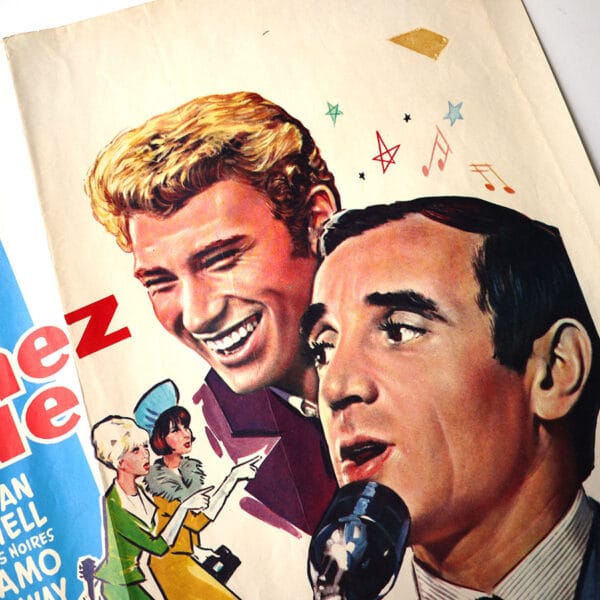 CHERCHEZ L'IDOLE  (Affichette Belge Original de 1964) - Image 2