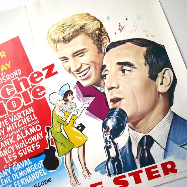 CHERCHEZ L'IDOLE  (Affichette Belge réédition) - Image 2