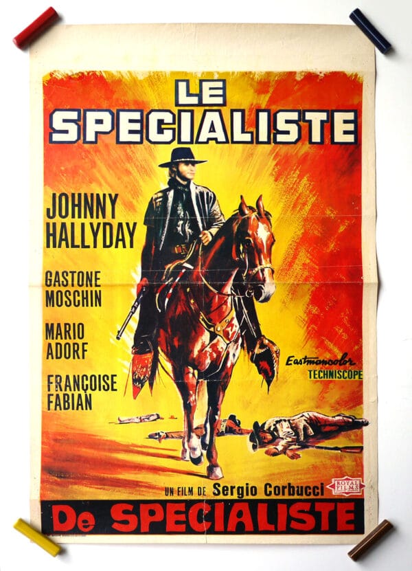 LE SPECIALISTE  (Affichette Belge Original de 1970)