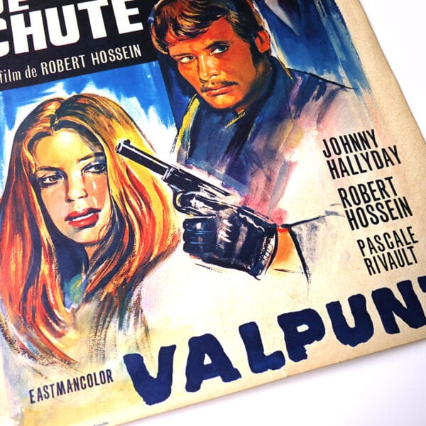 POINT DE CHUTE  (Affichette Belge Original de 1970) - Image 3