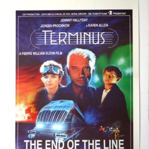 TERMINUS  (Affichette Belge Original de 1987)