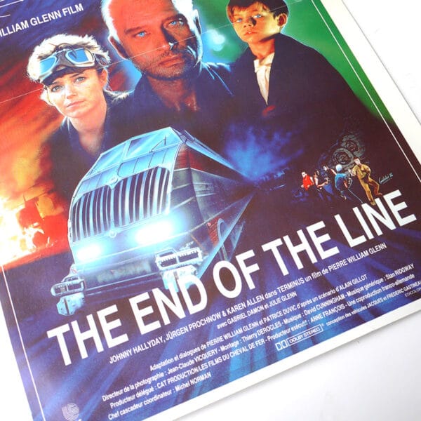 TERMINUS  (Affichette Belge Original de 1987) - Image 3