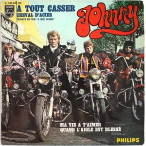 A TOUT CASSER  (TRES RARE – Pochette GLACEE Recto & Verso !)