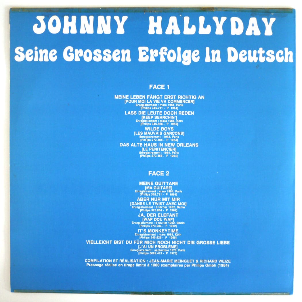 SEINE GROSSEN ERFOLGE IN DEUTSCH - Image 2