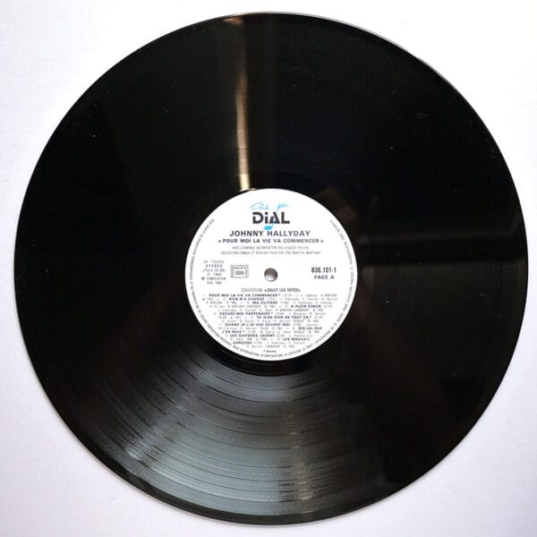 POUR MOI LA VIE VA COMMENCER  (LP DIAL - Deuxième Edition 1991) - Image 3