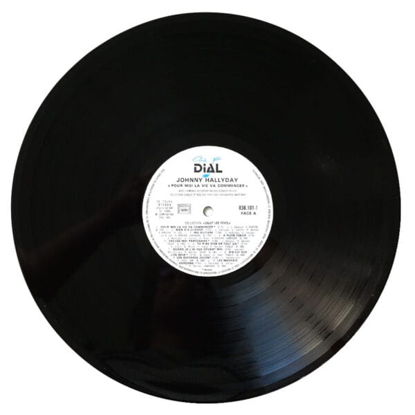 POUR MOI LA VIE VA COMMENCER  (LP DIAL - Deuxième Edition 1991) - Image 3