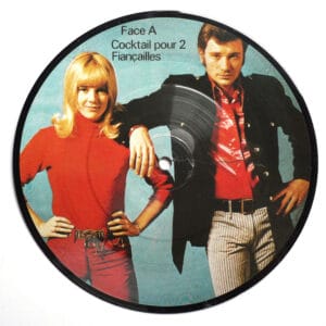 COCKTAIL POUR DEUX - VIVRE (45T Picture Disc - Johnny & Sylvie en duo !)