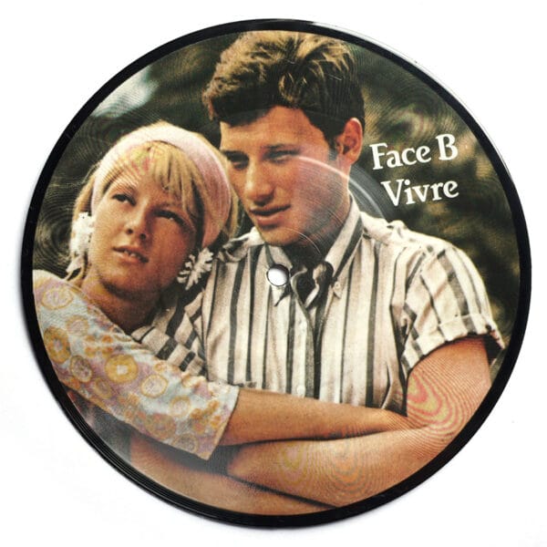 COCKTAIL POUR DEUX - VIVRE (45T Picture Disc - Johnny & Sylvie en duo !) - Image 2