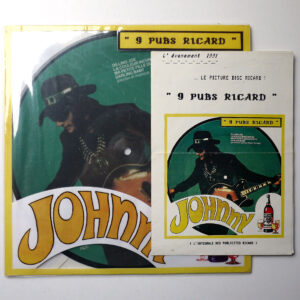 9 PUB RICARD  (25cm Picture disc AVEC Pochette)