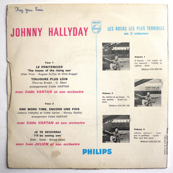 LE PENITENCIER (Réédition en Pochette Papier - Label Vert) - Image 2