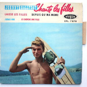 JOHNNY HALLYDAY Chante les filles  (Avec centreur et Languette !)