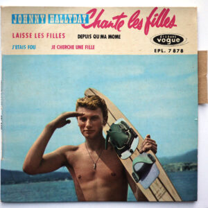 JOHNNY HALLYDAY Chante les filles  (Avec centreur et Languette !)